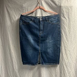 Soft & Stretchy Cute Denim Skirt